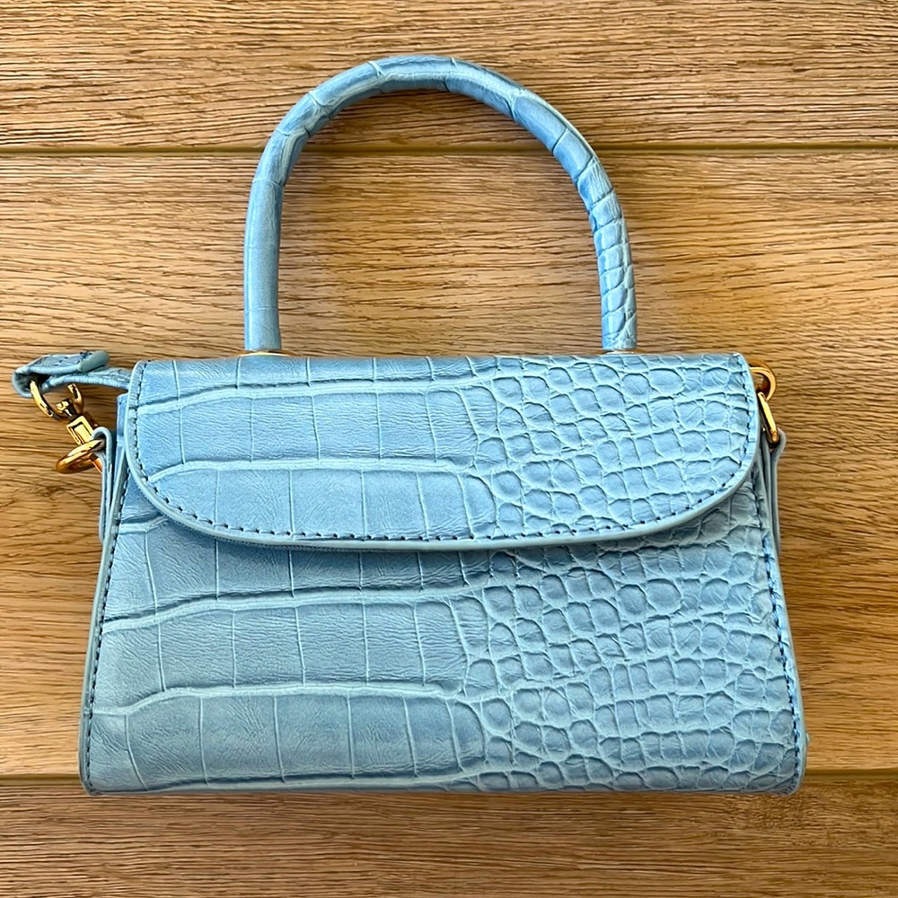 Alligator Print Purse
